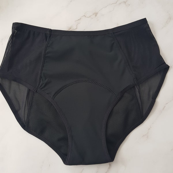 Culotte Menstruelle Noire  l  Pack de 2 Disponibles  l   Regles   l    Petites fuites