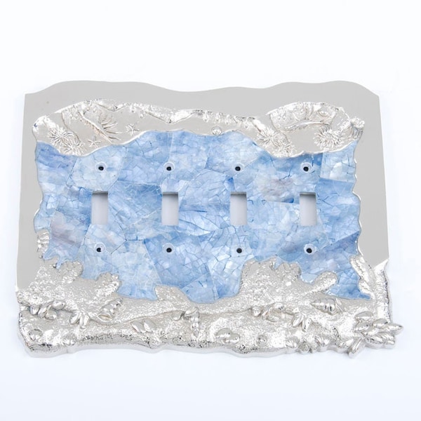 Mother of Pearl Switch Plate Cover Etsy