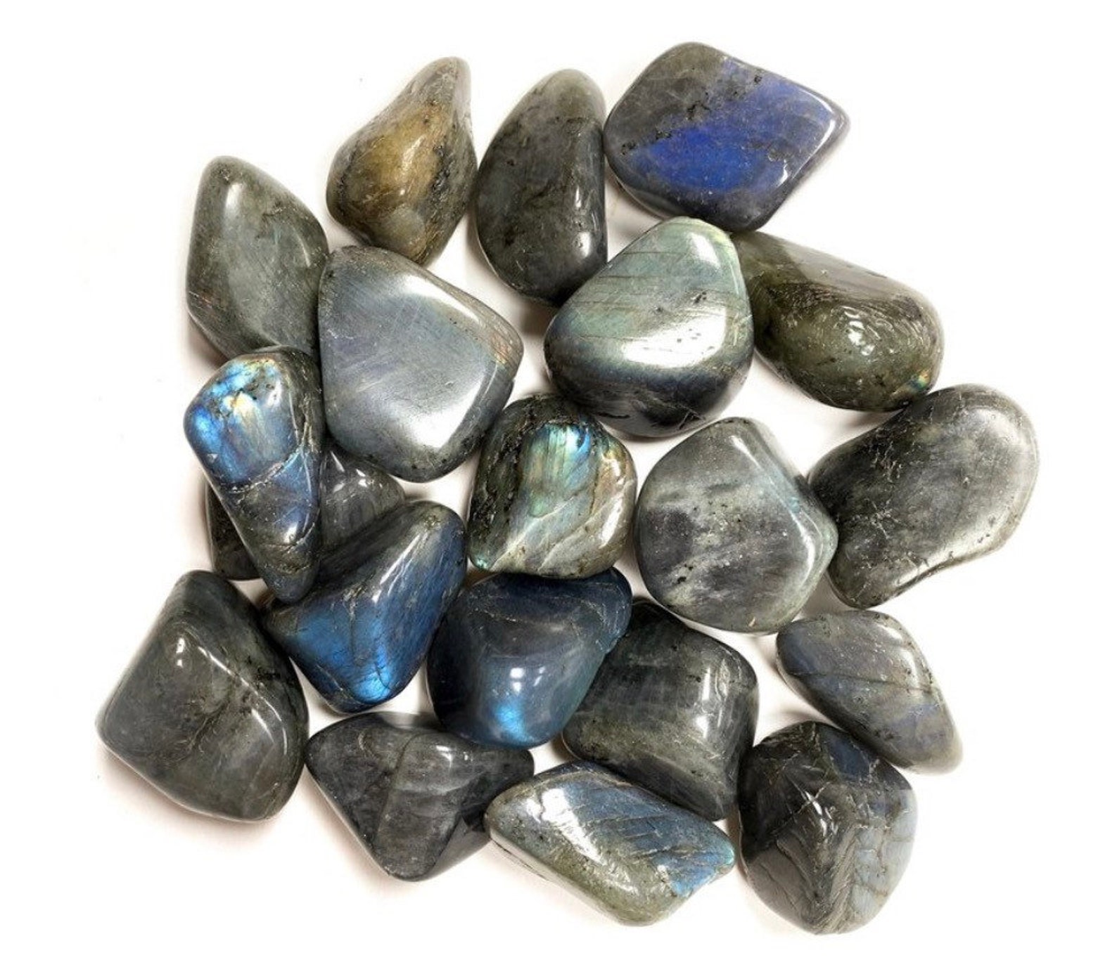 Labradorite Tumbled Crystal Etsy