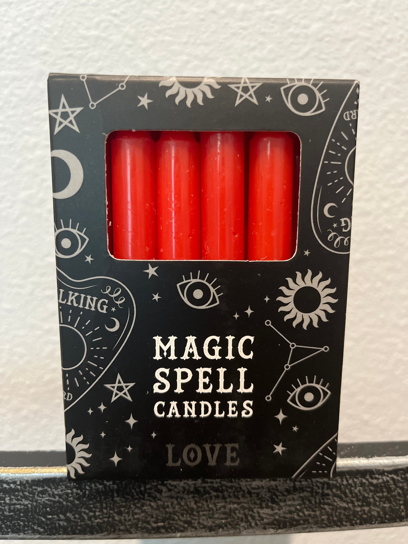 Red Chime Candles 12 Pack Etsy