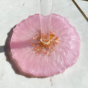 Geode Pink Fairy - Scrunchie Holder