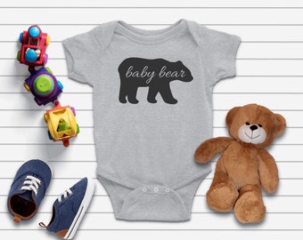 Baby Bear Bodysuit - Bear - Baby Bear