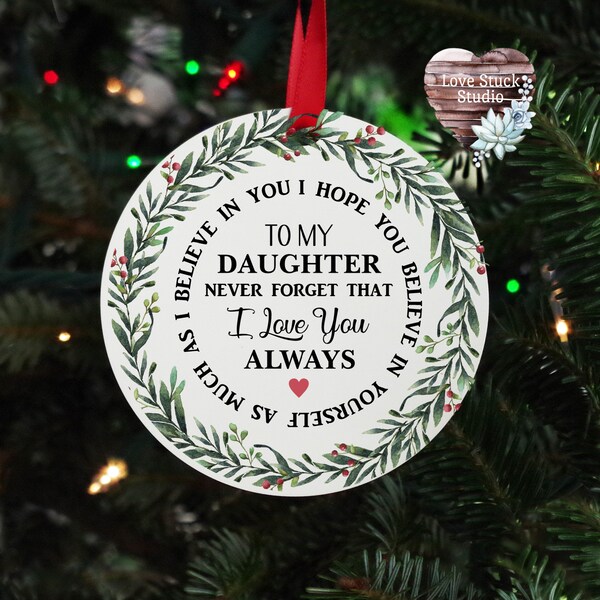 Daughter Ornament Etsy