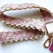 Liberty London Floral Lanyard, Pink Tassel, Ric Rac Trim, Handmade - Etsy