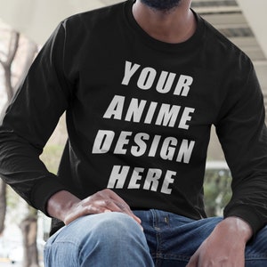 long sleeve anime shirt