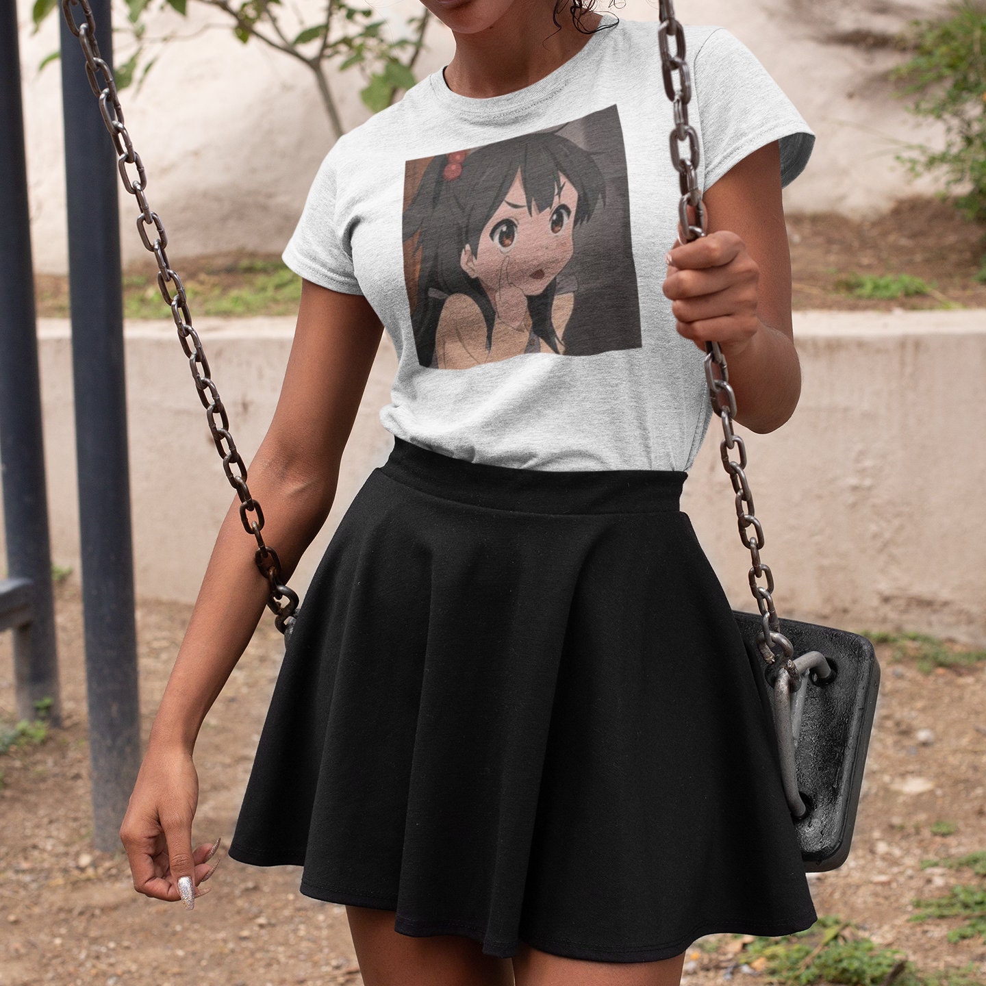 Adorable anime girl pink kawaii tshirt!! Made from a Adorable anime girl pink kawaii tshirt!! Made from a