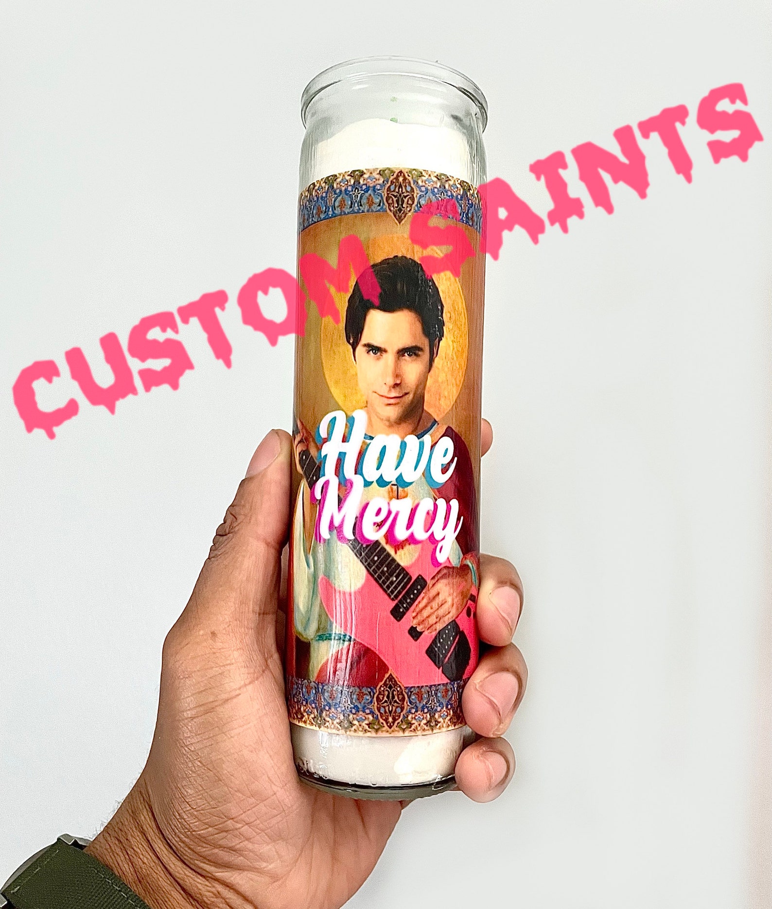 Uncle Jesse Have Mercy Candle Etsy