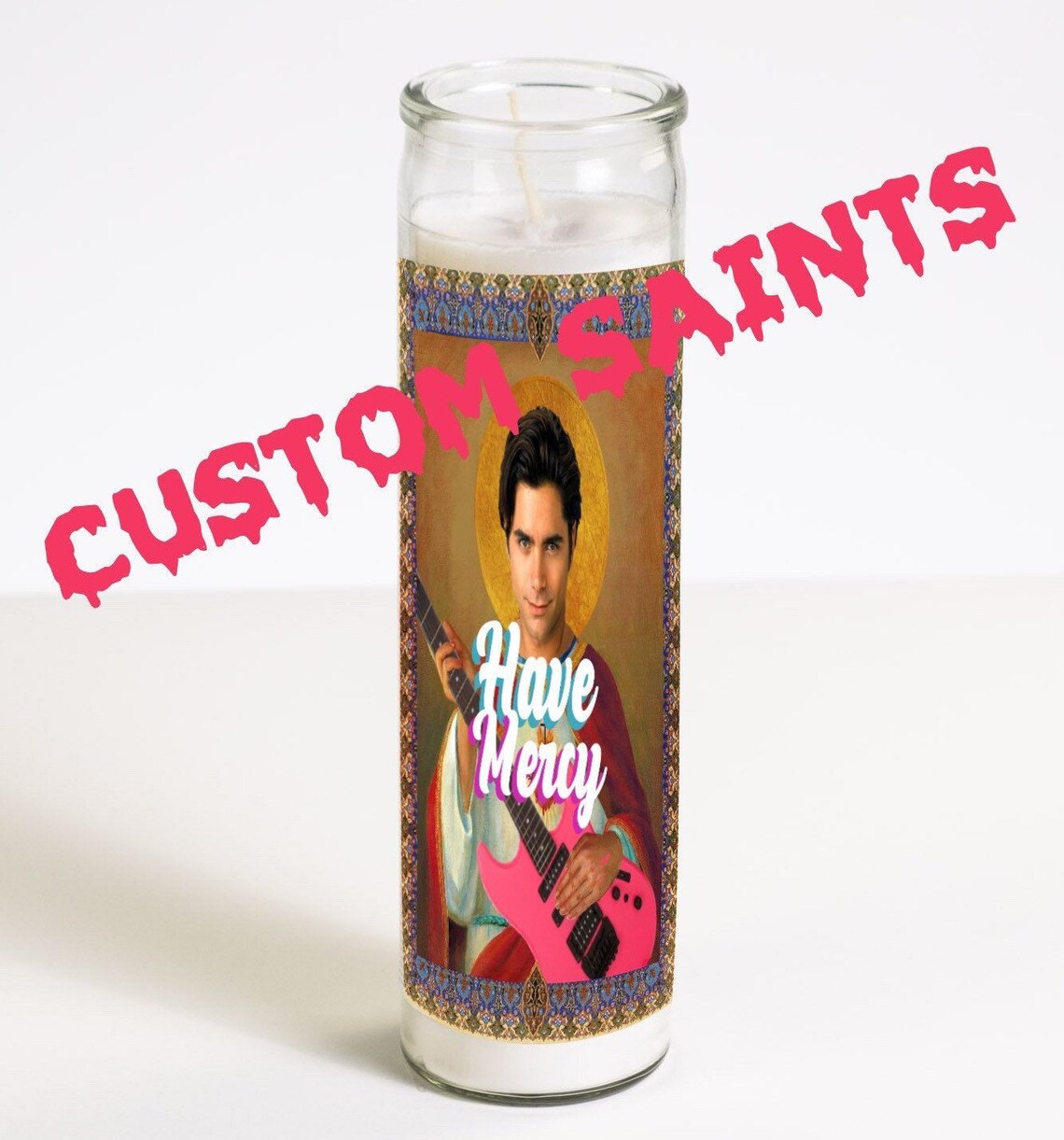 Uncle Jesse Have Mercy Candle Etsy