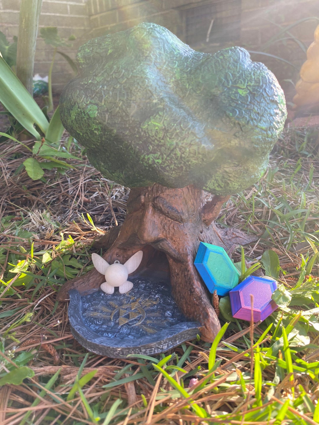 3D Printed Great Deku Tree Dice Tower Legend of Zelda Dice Tower D&D