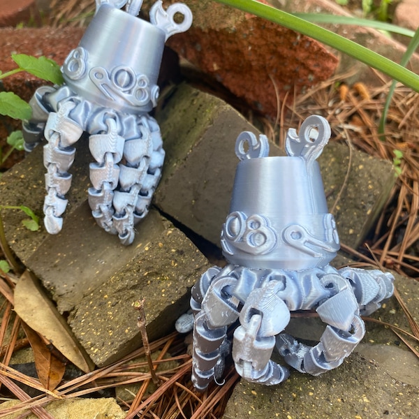 3D printed Legend of Zelda BOTW Guardian flexi toy/ BOTW/ TOTK/ fidget toy