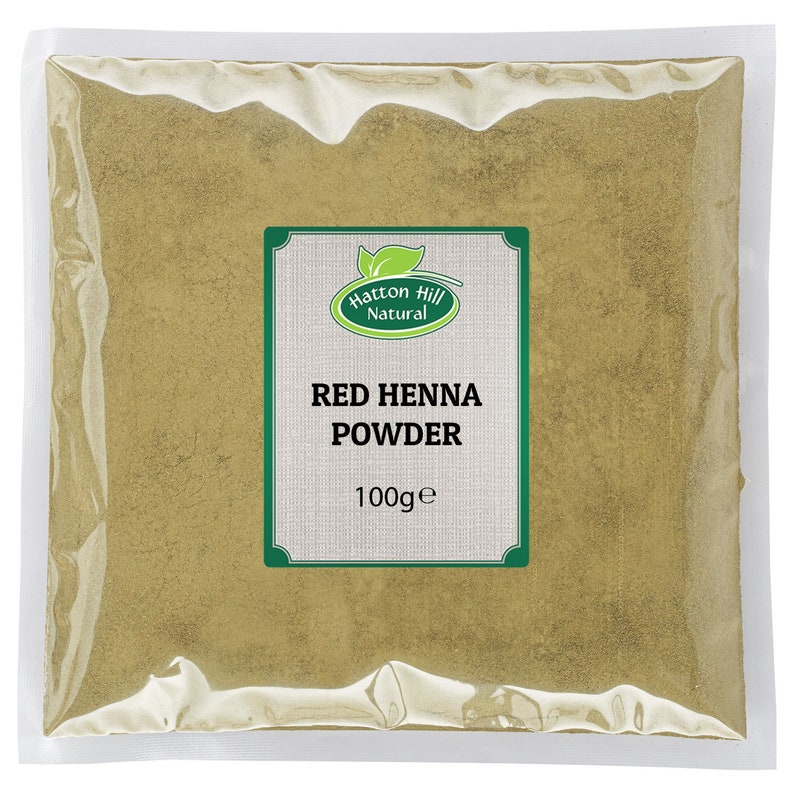 Red Henna Powder Free UK Delivery Etsy
