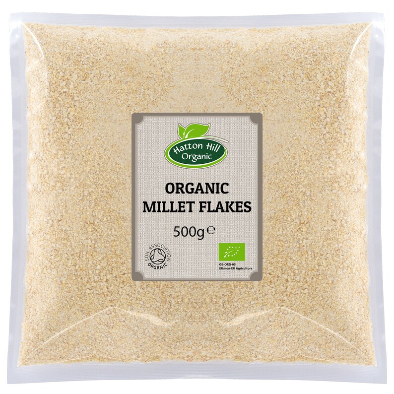 Organic Millet Flakes Gluten Free Certified Organic Etsy