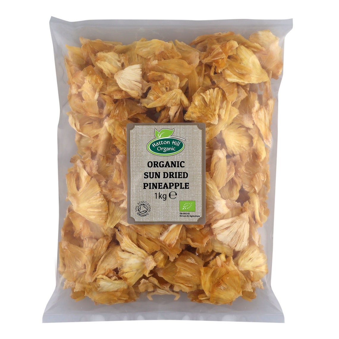 Organic Sun Dried Pineapple No Added Sugar Certified Etsy