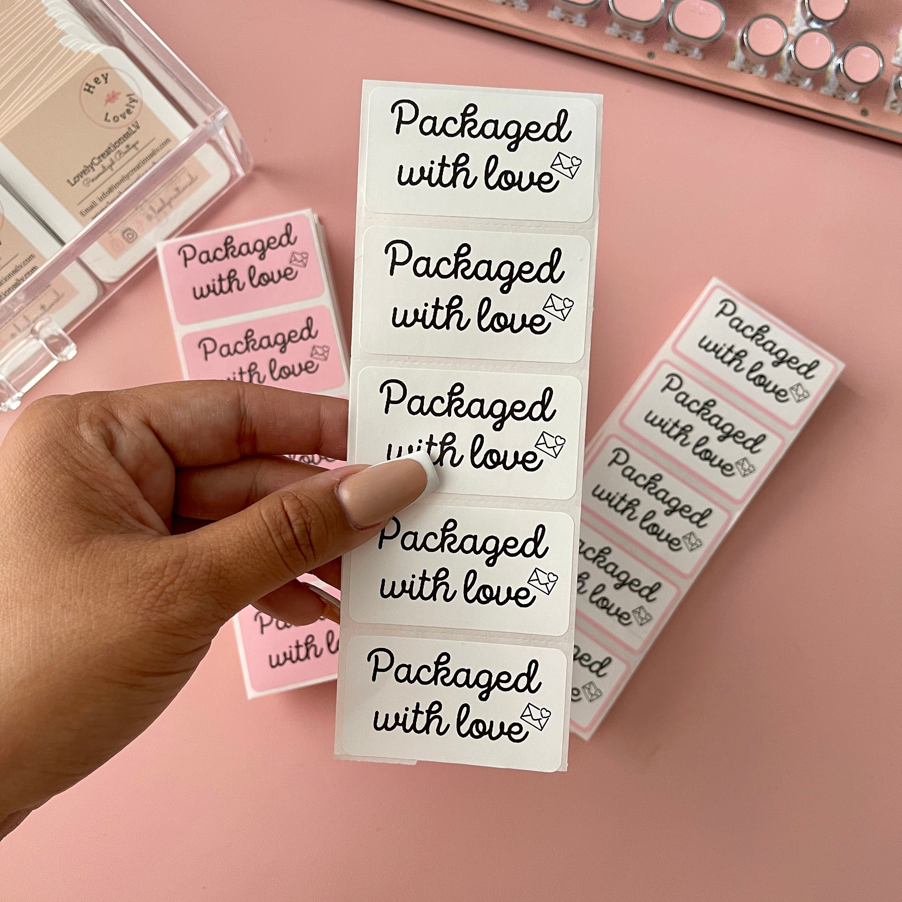 Packaging Stickers Small Business Sticker Packaged With Etsy