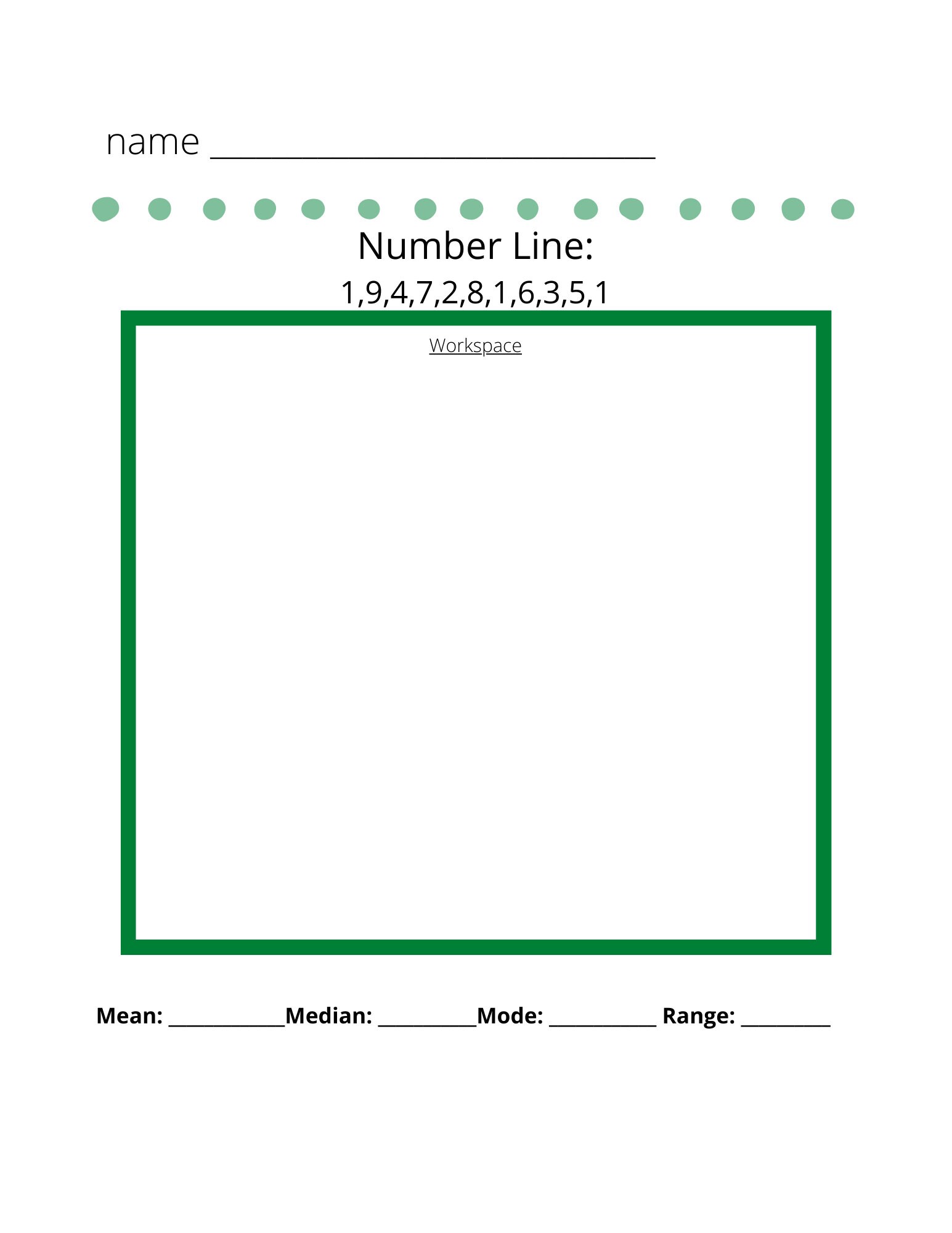 Mean Median Mode And Range Worksheet Set Used For Elementary Etsy Mean Median Mode And Range Worksheet Set Used For Elementary Etsy
