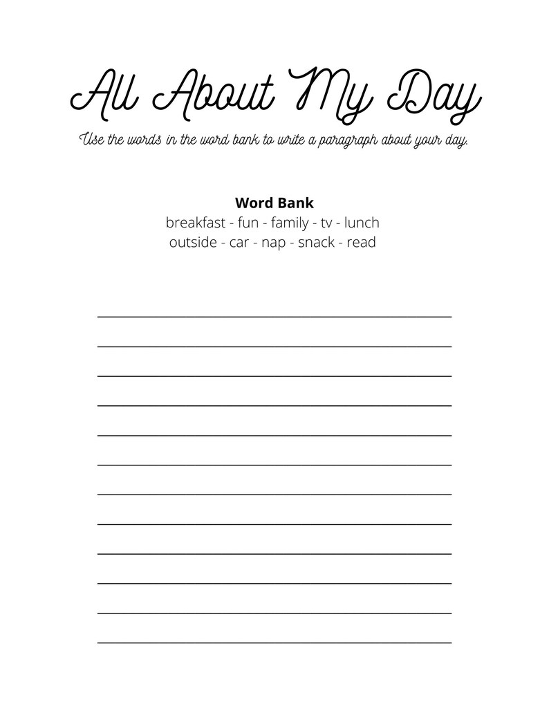 homeschool and summer break activities kindergarten worksheets my busy booklet preschool learning school toys games lifepharmafze com