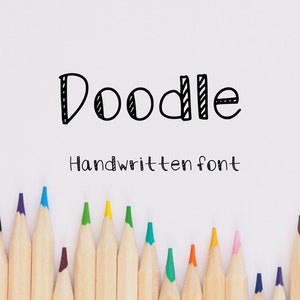 Doodle Font- Handwritten Font