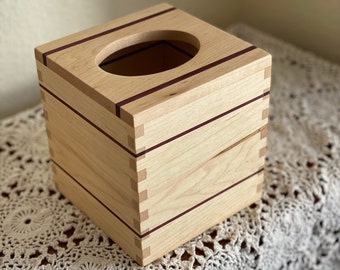Wooden Tissue Box Cover