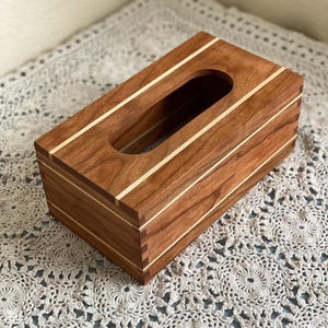 Wooden Tissue Box Cover