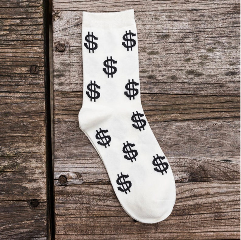 DOLLAR DOLLAR Socks Unisex Multiple Colours Available Etsy