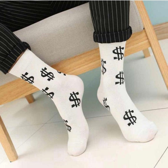 DOLLAR DOLLAR Socks Unisex Multiple Colours Available Etsy