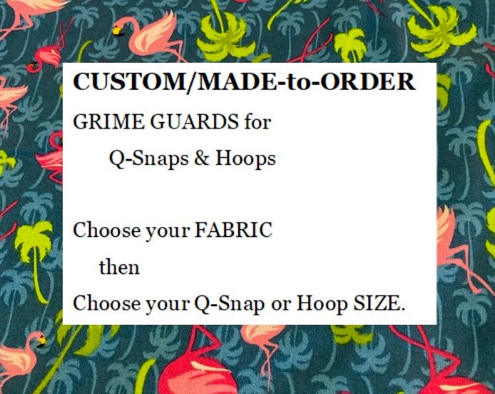Grime Guard Q Snap Cross Stitch Embroidery Hoop Frames Square Round Cover  Cotton Many size options available (Q–snap 6 * 6 inch (15 * 15 cm))