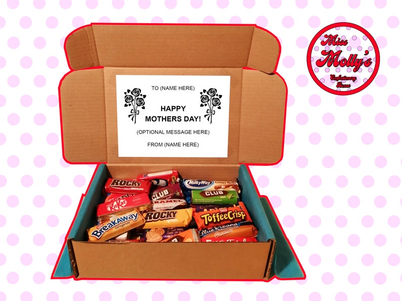 Large Chocolate Biscuit Selection Gift Box Hamper Etsy