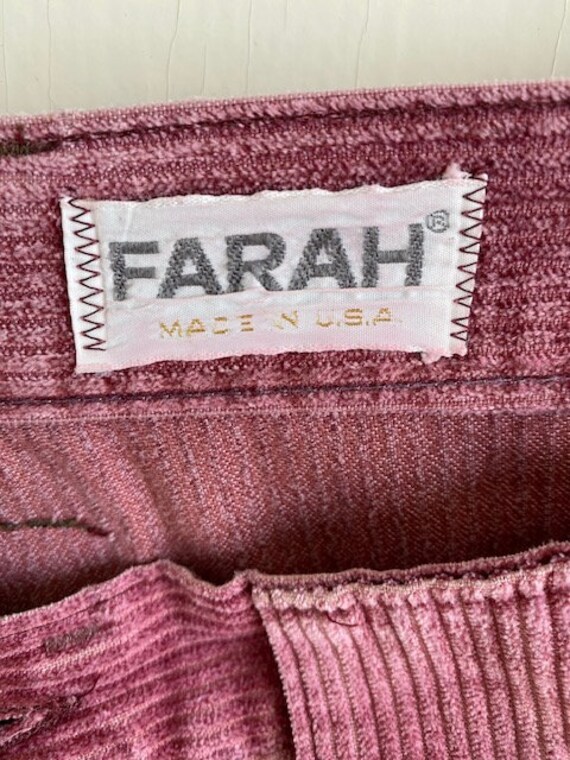 Pink Corduroy Flare Pants