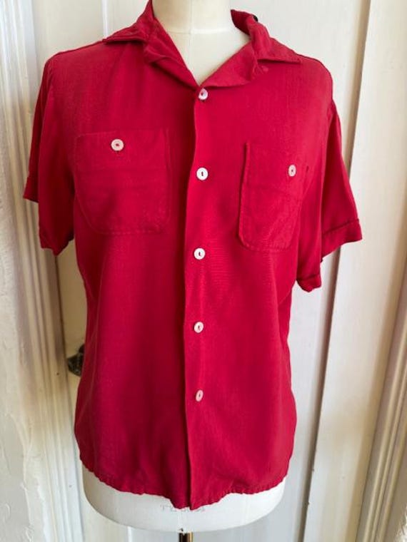 50〜60's Mr.Joel CALIFORNIA BowlingSHIRT 50s〜 Mr. Joel California Bowling Shirt Buy Vintage 1950s