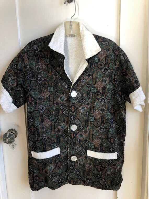 Vintage 1960's JC PENNEY TOWNCRAFT terrycloth line