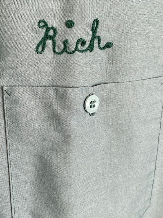 Vintage Michaels Uniform Company Work Shirt Embro… - image 5