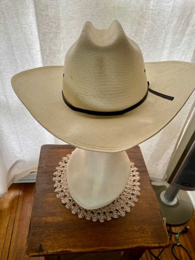Chapeau De Cowboy Vintage Bailey U-Rollit – Paille, Taille 7, Beige, Rodéo