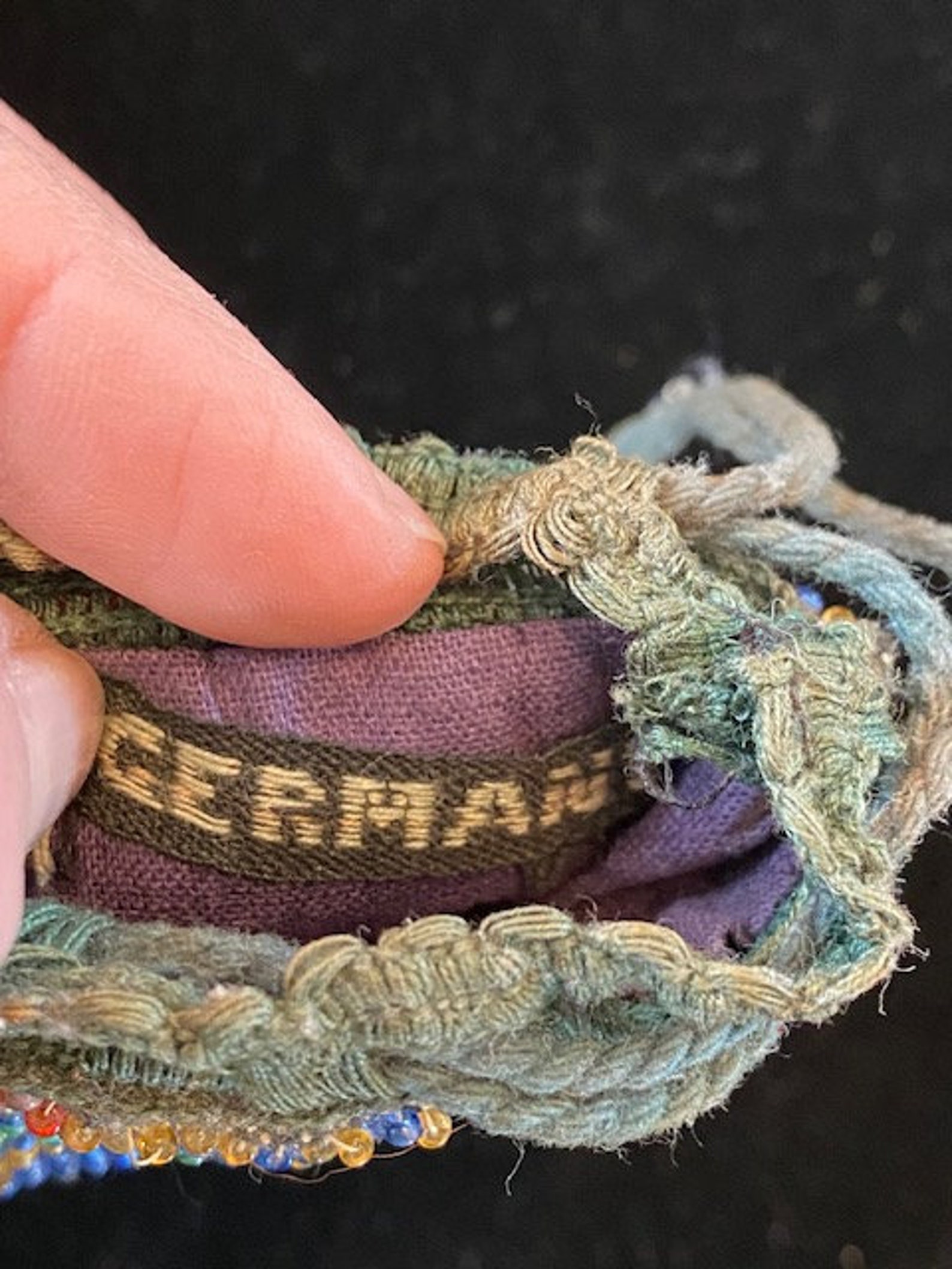 Victorian Early 1900's Floral Beaded Small Reticule Handbag Germany - Etsy