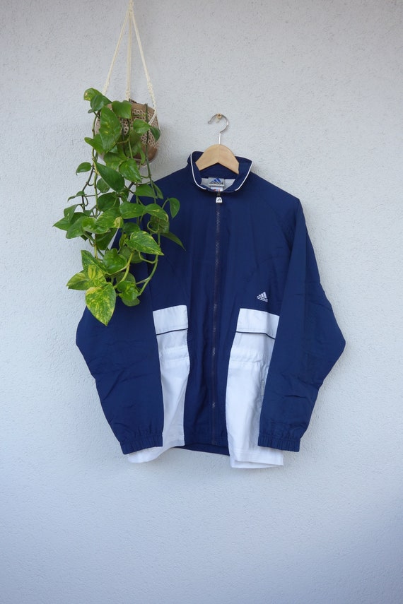 Adidas 90s Vintage Performance Trainingsjacke Grau S