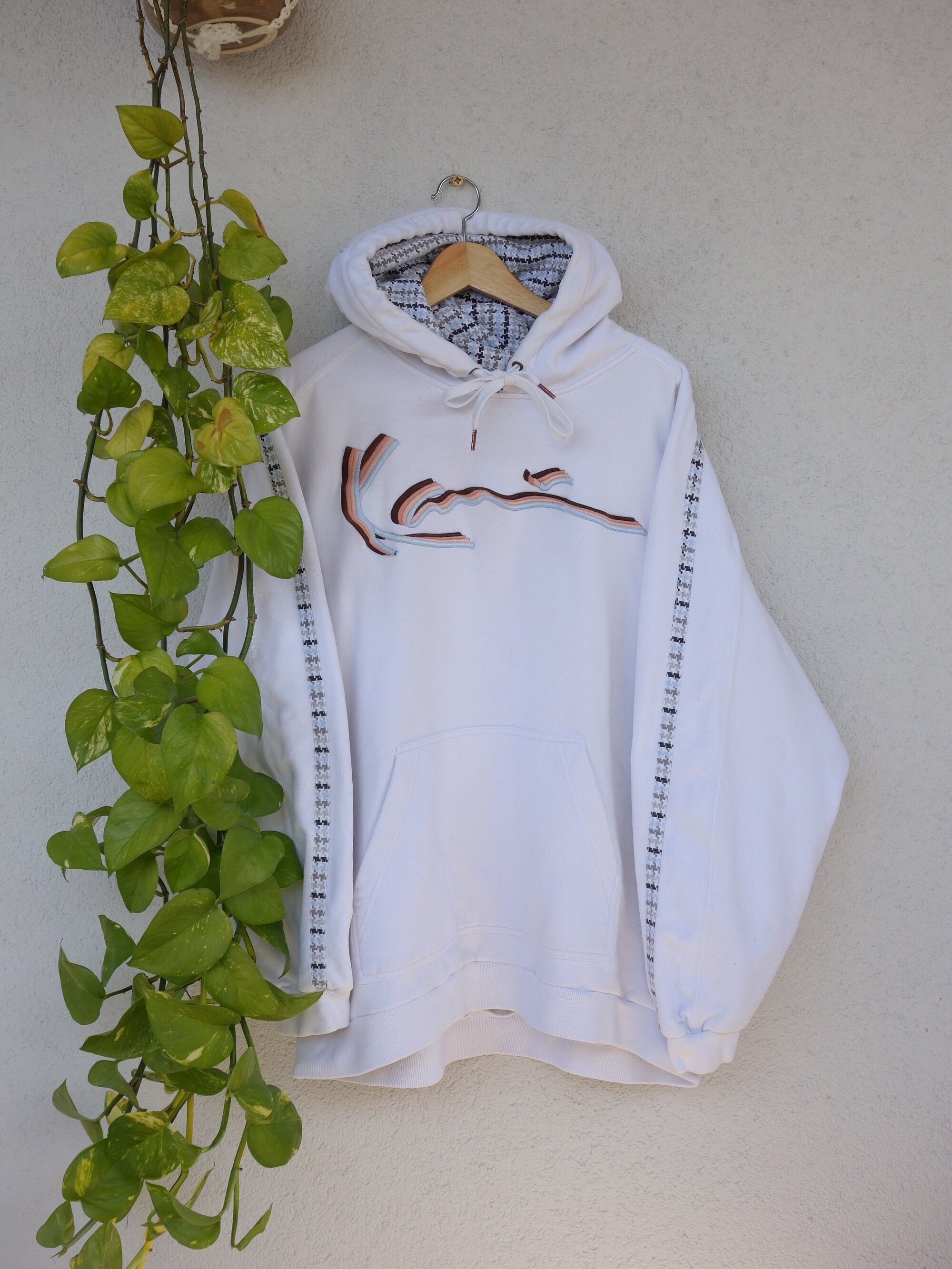 vintage kani jean's 90s gradient hoodie