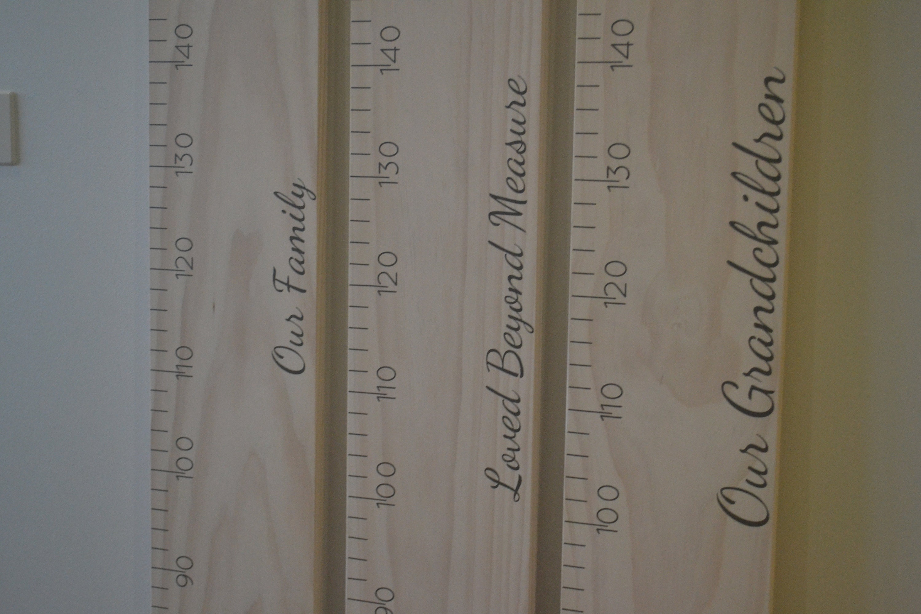 Personalised Height Chart Etsy