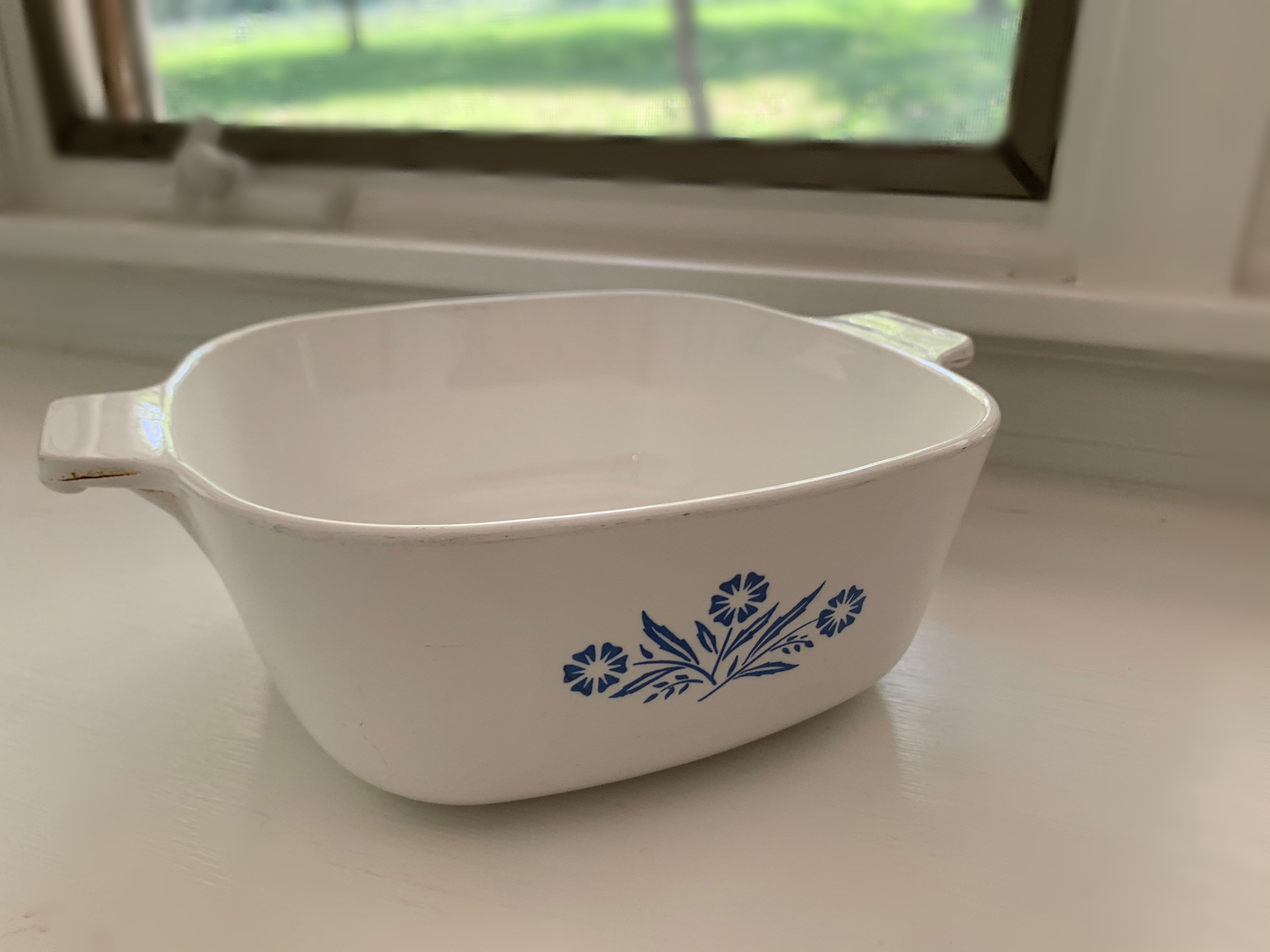 Vintage Corning Ware 1 1/2 Qt Blue Flower Etsy UK