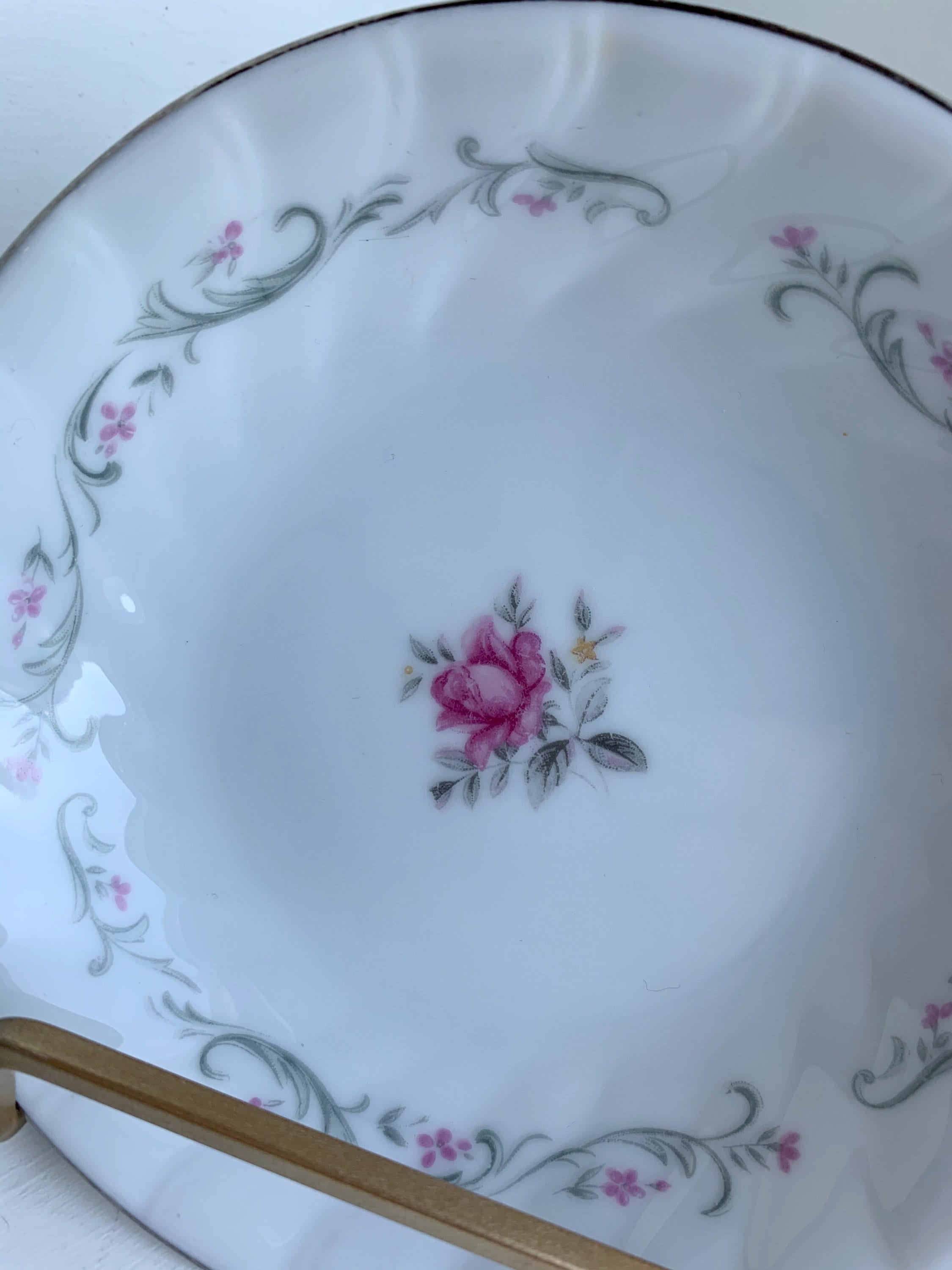 Vintage Royal Fine China Dessert Plate/Bowl Etsy.de