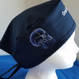 Surgical Scrub Cap, Embroidered with Logo