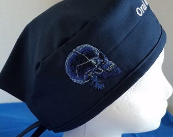 Surgical Scrub Cap, Embroidered with Logo