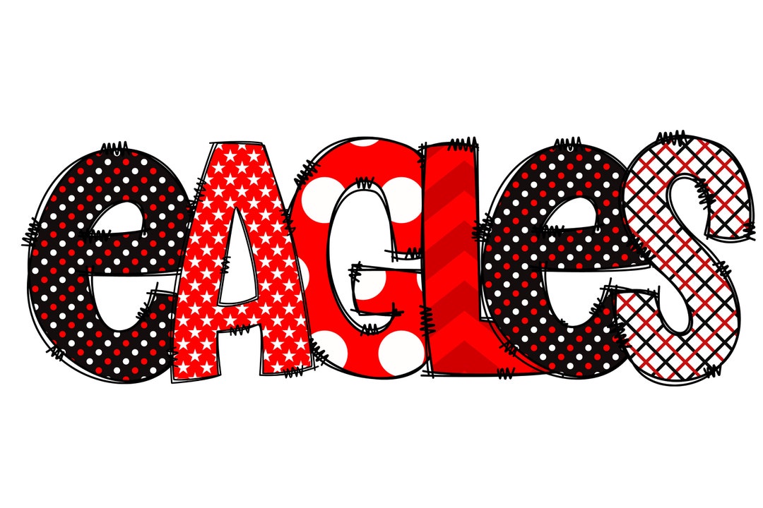 Rusk Eagles 5pk Digital Download Etsy