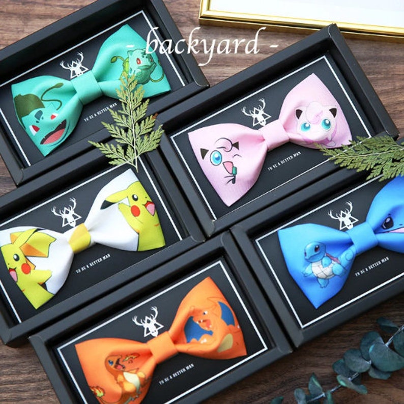 Silky Bow Tie Gift Box Grooms Men Bow Tie Gift Bachelor Party Etsy