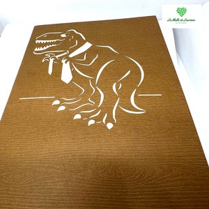 Carte pop-up dinosaure - ANIMAL- garçon- Anniversaire image 3