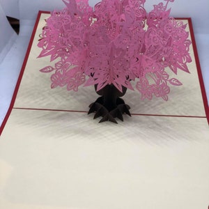Carte pop-up ARBRE - Fête - Anniversaire SN03