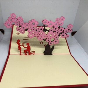 Carte pop-up AMOUR 3D - Saint Valentin - Love - Mariage - Romantique LOVE A image 2