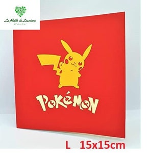 Carte pop-up 3D POKEMON - Anniversaire SN06 image 4