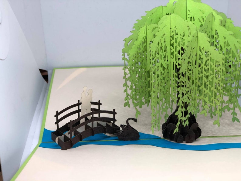 Cartão pop-up 3D LOVE - Dia dos Namorados - Amor - Casamento - AMOR Romântico C imagem 1