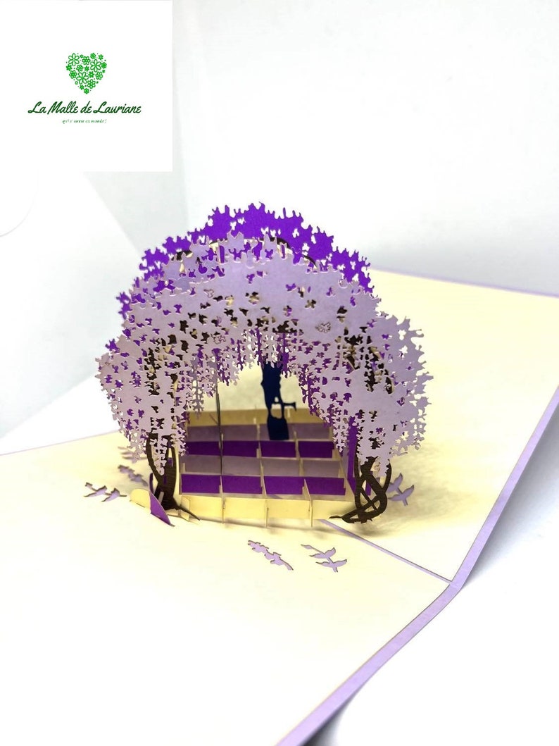 Carte pop-up AMOUR 3D - Saint Valentin - Love - Mariage - Romantique LOVE E image 7