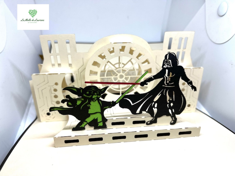 Carte pop-up 3D STAR WARS - Game - Jeux - Anniversaire SW01 image 5