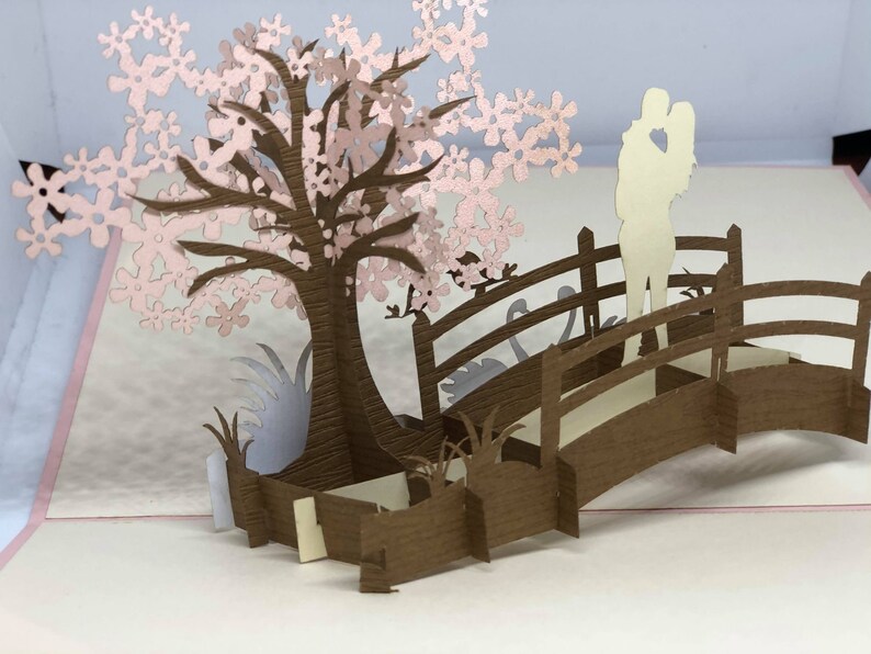 Carte pop-up AMOUR 3D - Saint Valentin - Love - Mariage - Romantique LOVE D 画像 2